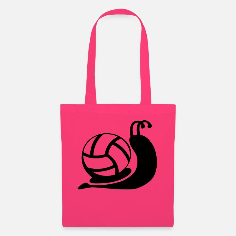 Volleyball snail - Tote Bag - azalea