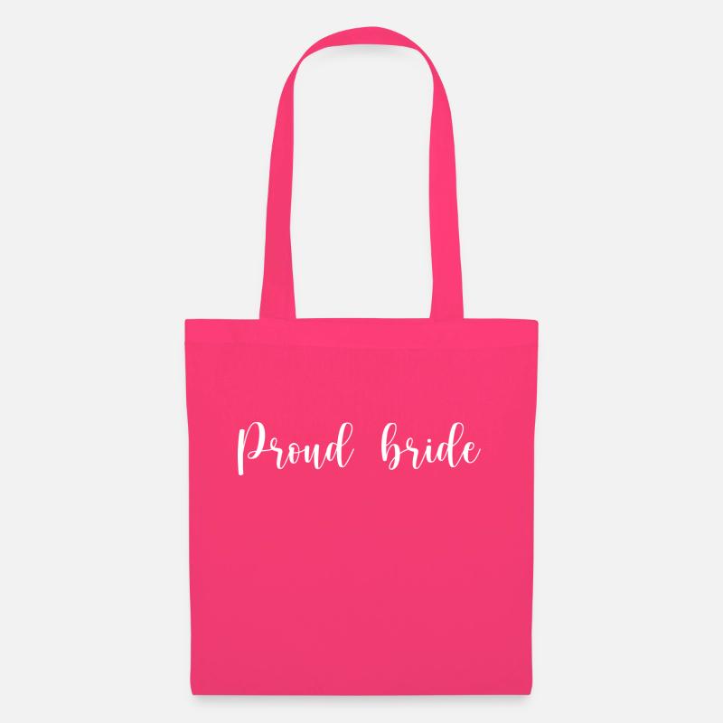 Proud bride - Stoffbeutel - Azalea
