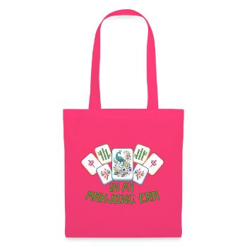 Mahjong Spiel Social Club Mahjong Ära - Stoffbeutel - Azalea - Vorne