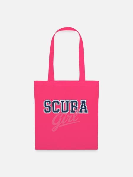 Scuba Girl Design - Stoffbeutel - Azalea