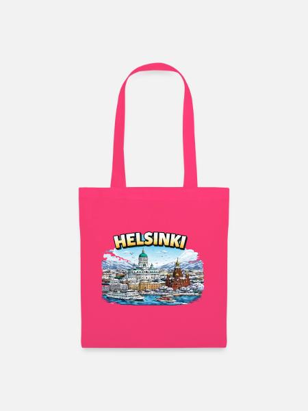 Helsinki Stadt - Stoffbeutel - Azalea