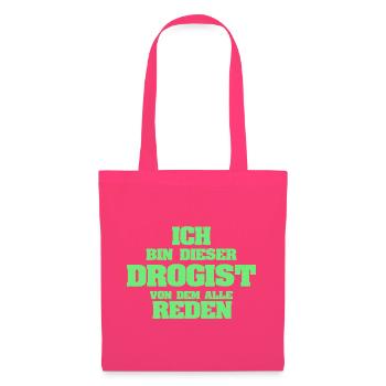 Geschenk für Drogist - Stoffbeutel - Azalea - Vorne