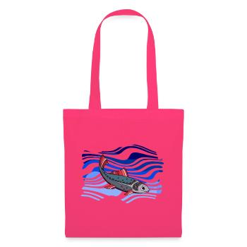 Fisch - Stoffbeutel - Azalea - Vorne