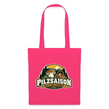 Pilzsaison Waldforaging Logo - Stoffbeutel - Azalea - Vorne