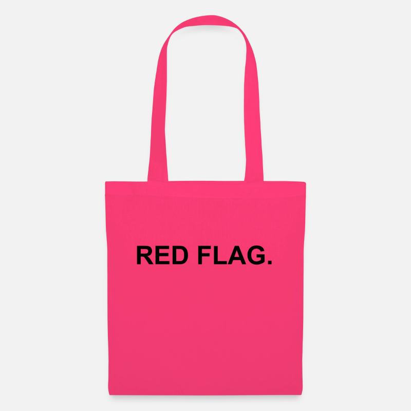 Red Flag - Stoffbeutel - Azalea