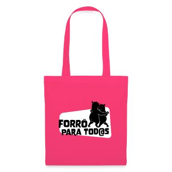 Forro para Todos – Tanzende Capybaras - Stoffbeutel - Azalea - Vorne