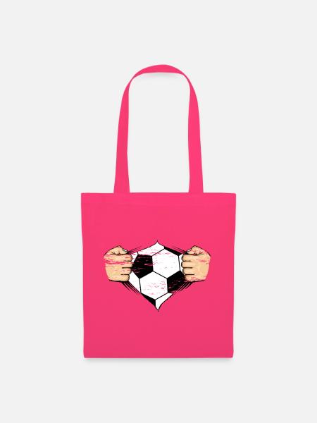Fussball Design used - Stoffbeutel - Azalea