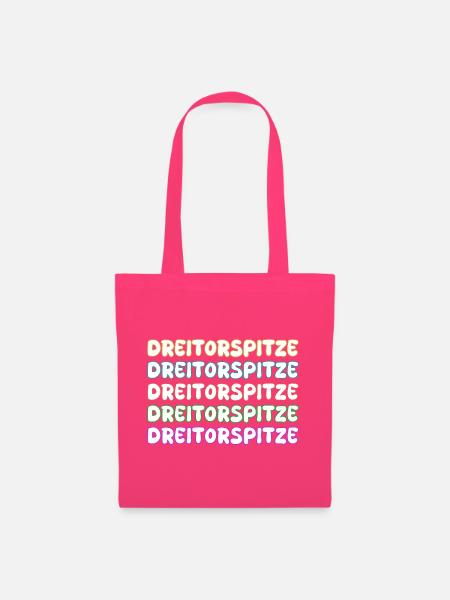 Dreitorspitze als Bergsteigen - Stoffbeutel - Azalea