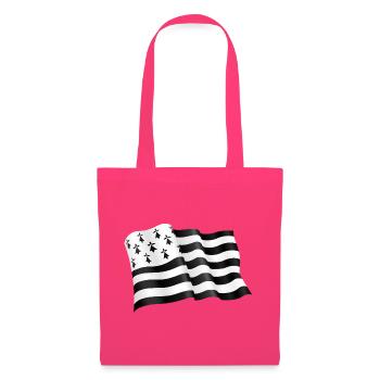 Bretonische Flagge - Stoffbeutel - Azalea - Vorne