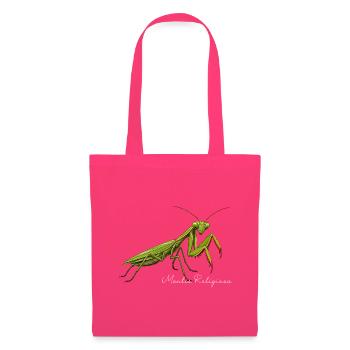 Gottesanbeterin Fangschrecke Mantis Religiosa - Stoffbeutel - Azalea - Vorne