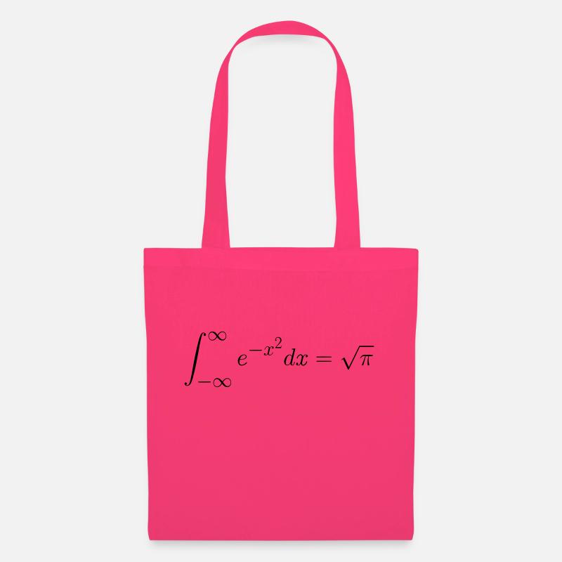 Gaußsches Integral Geschenk Idee - Stoffbeutel - Azalea