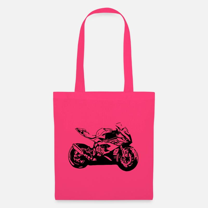 Motorrad - Stoffbeutel - Azalea