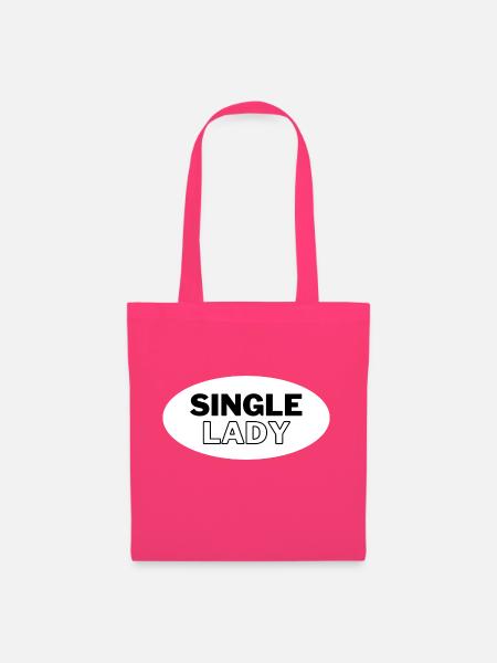 Single Lady - Stoffbeutel - Azalea