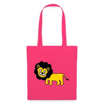 Lion as a children's design - Tote Bag - azalea - Front