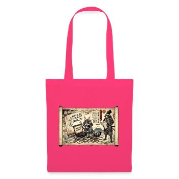 Samurai Zensur Ukiyo-e - Stoffbeutel - Azalea - Vorne