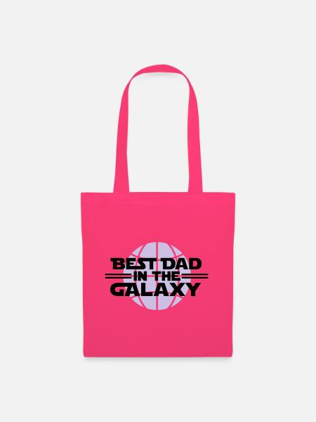 Best dad in the galaxy - Tote Bag - azalea