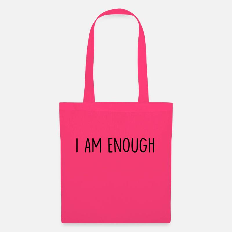 I Am Enough - Stoffbeutel - Azalea