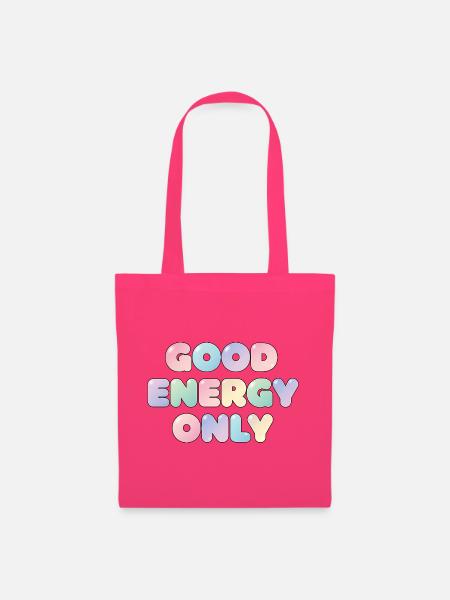 Good Energy Only Pastell Design - Stoffbeutel - Azalea