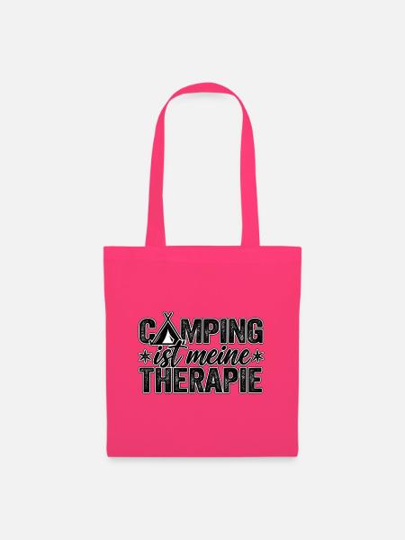 Camping ist meine Therapie - Stoffbeutel - Azalea