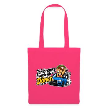 Ich bremse auch für Döner - Stoffbeutel - Azalea - Vorne