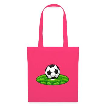 Fußball-Strafpunkt - Stoffbeutel - Azalea - Vorne