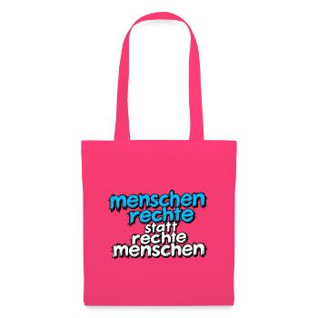 Gleichberechtigung statt Ausgrenzung - Stoffbeutel - Azalea - Vorne