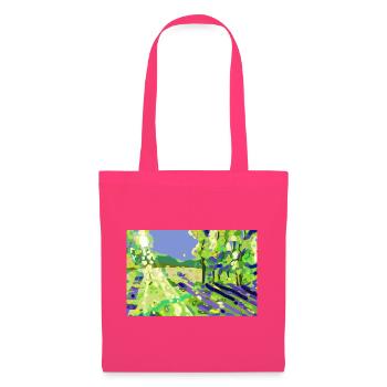 Impressionistische Sonnenlandschaft - Stoffbeutel - Azalea - Vorne