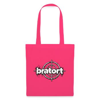 Bratort: Zielscheiben-Graffiti - Stoffbeutel - Azalea - Vorne