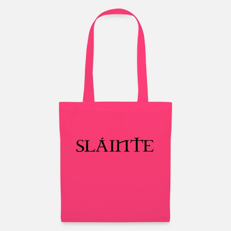 Slainte text de - Stoffbeutel - Azalea