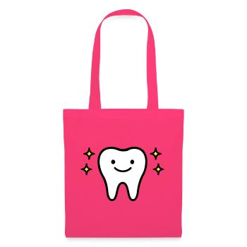 Tooth Cute - Tote Bag - azalea - Front