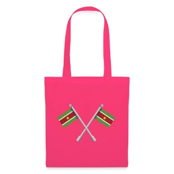 Surinam-Flagge - Stoffbeutel - Azalea - Vorne