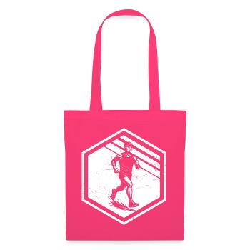 Œuvres d’art modernes de course - Sac en tissu - rose azalée - Devant