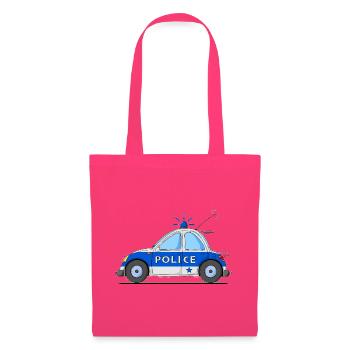 Police Car Police Blue - Tote Bag - azalea - Front