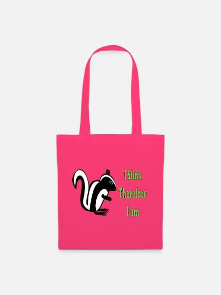Humorvolle Skunk-Philosophie Zitat-Design - Stoffbeutel - Azalea