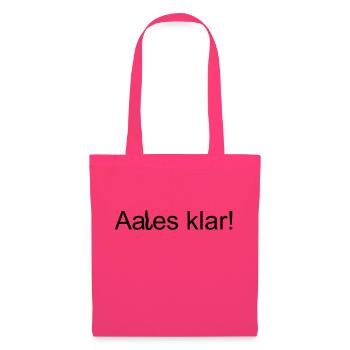 Aales klar - Stoffbeutel - Azalea - Vorne