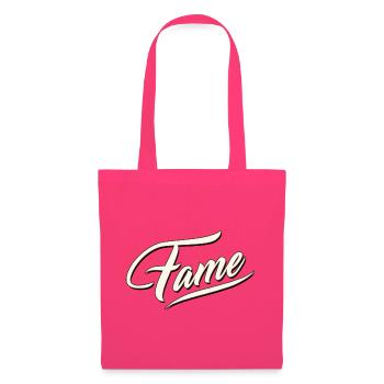 célébrité célèbre célèbre gagnant populaire connu - Sac en tissu - rose azalée - Devant