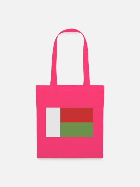 Madagaskar-Flagge - Stoffbeutel - Azalea