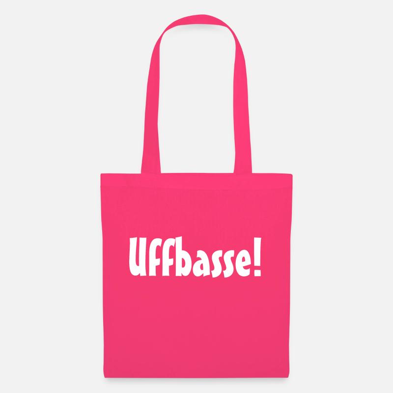 Uffbasse in weiß - Stoffbeutel - Azalea