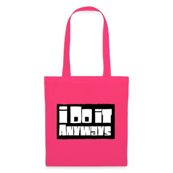 Je le fais quand même - Sac en tissu - rose azalée - Devant