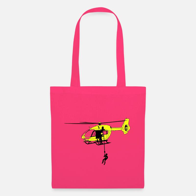 Hubschrauber Helikopter Helicopter Pilot Spotter - Stoffbeutel - Azalea