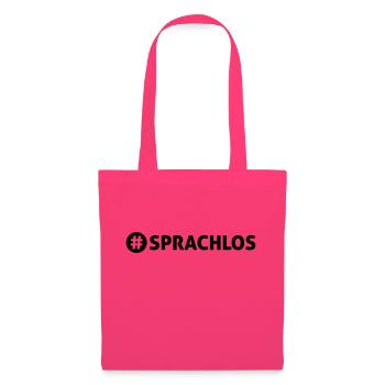 Sprachlos - Stoffbeutel - Azalea - Vorne
