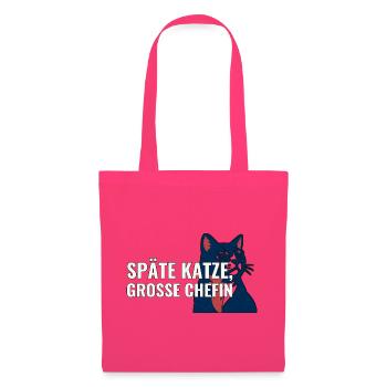 Geschenk zur Adoption einer älteren Katze - Stoffbeutel - Azalea - Vorne