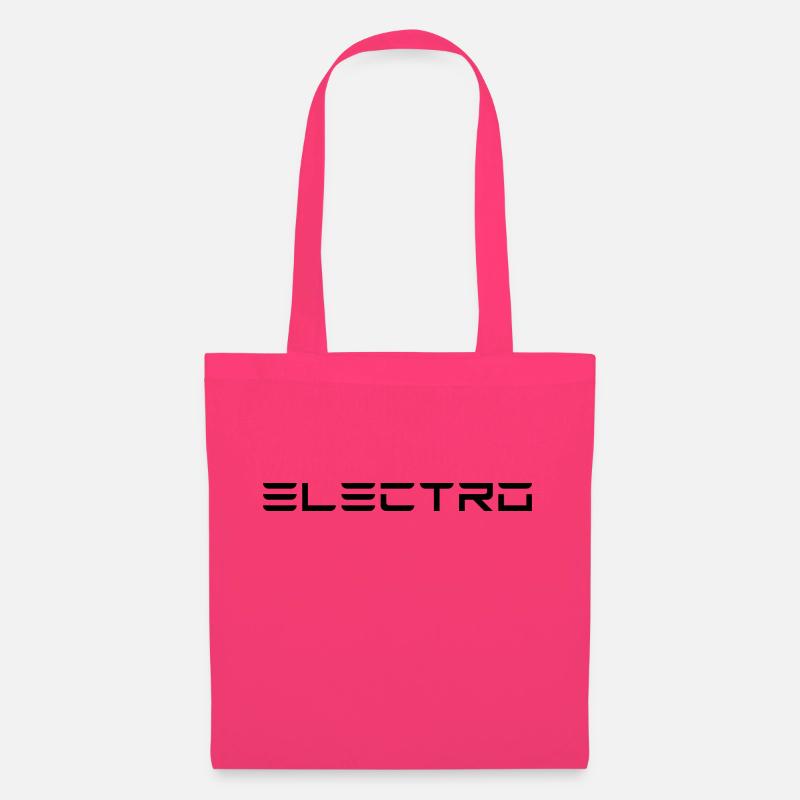 Electro - Black - Stoffbeutel - Azalea