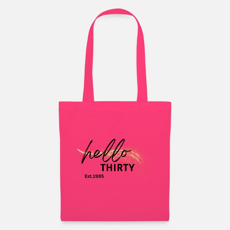 Hello Thirty – Est. 1995 🎉 - Stoffbeutel - Azalea