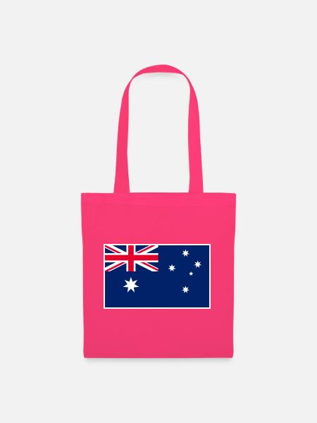 Australia Flag Classic Frame - Stoffbeutel - Azalea