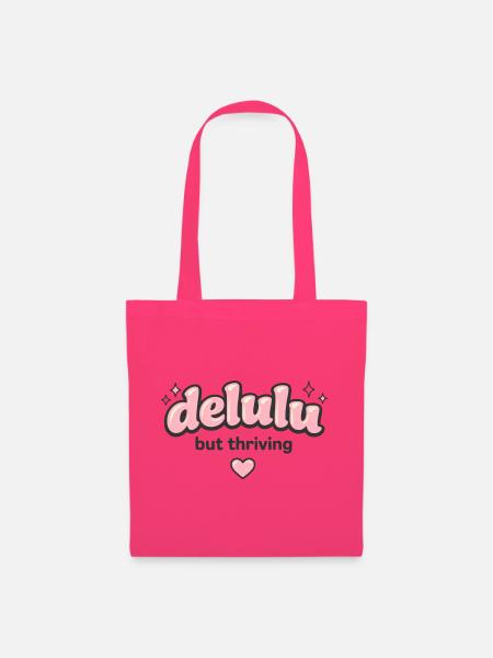 Delulu Thriving Logo - Tote Bag - azalea