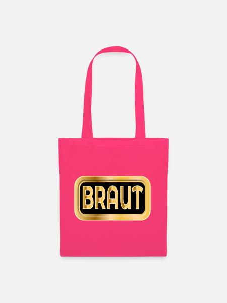 Braut - Stoffbeutel - Azalea