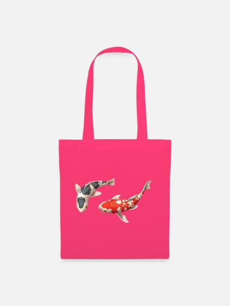Japanisches Koi-Fischpaar - Stoffbeutel - Azalea