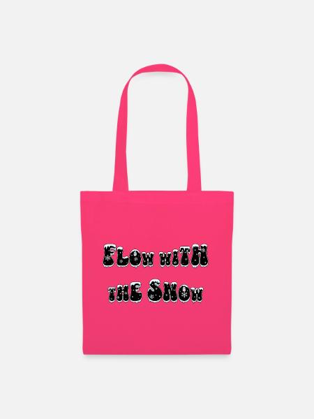 Flow with the Snow - Stoffbeutel - Azalea
