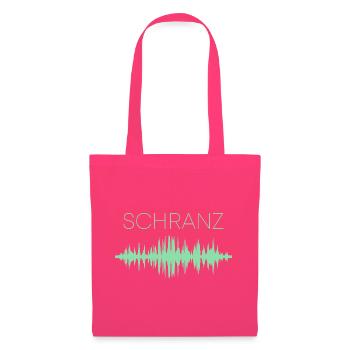 Schranz Techno Geschenk - Stoffbeutel - Azalea - Vorne